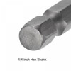 sourcing map 1/4" Quick-Change Hex Shank 3/8" Nut Setter Driver
