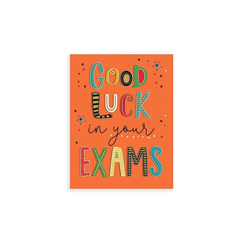 Regal Publishing Modern Good Luck Card Good Luck Exam -