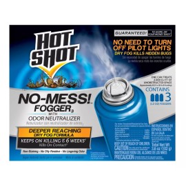 Hot Shot  Foggers Eliminador De Cucarachas  Alcance Profundo