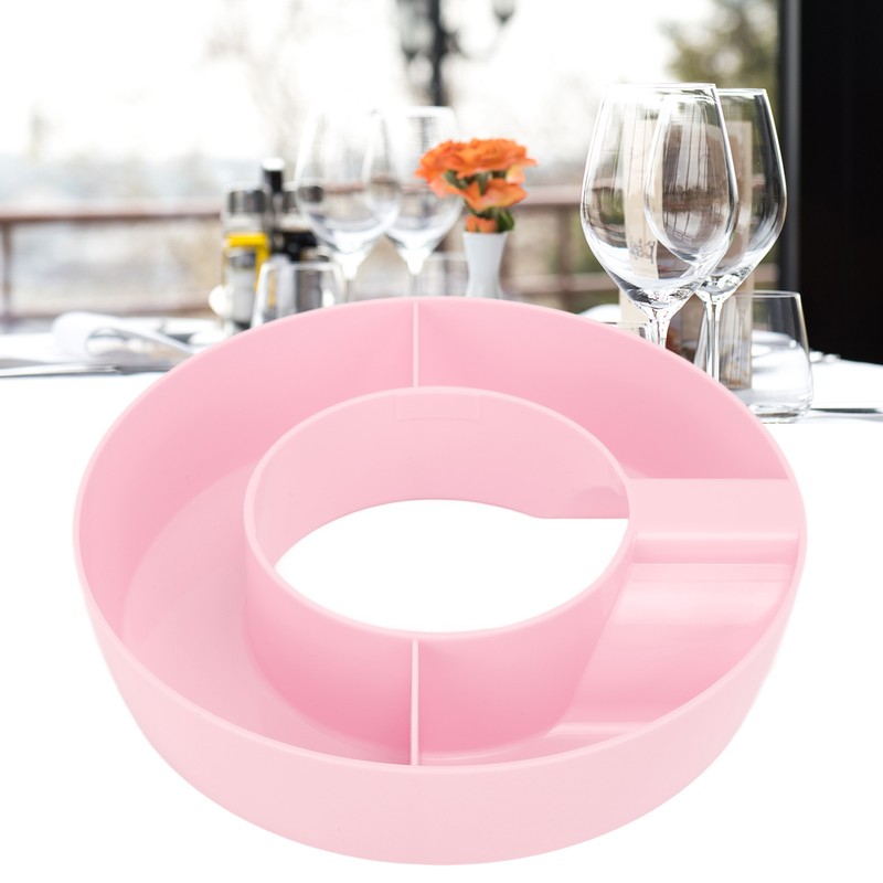 Travel Tray Cup Holder Plastic Wear Resistant 10cm Dia Cup
