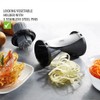 GEFU Spirelli 2.0 spiral cutter, spaghetti cutter with remover holder.,