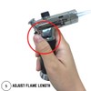 A-ONE Kitchen Blow Torch,Culinary Butane Torch Lighters Refillable Double Fire
