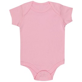 ToBeInStyle Infants Boys Girls Lap Shoulder Bodysuit - BPink - 12M
