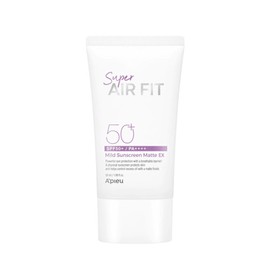 APIEU [1+1] Super Air Fit Mild Sun Cream No Sebum EX 50ml / 어퓨 [1+1]  슈퍼에어핏 마일드 선크림 노세범 이엑스(EX) 50ml