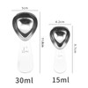 Stainless Steel Coffee Scoop-2 Pack Measuring Coffee Spoon (15ML and