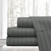 Ev Dekor® Double Duvet Cover Set Hotel Quality Stripes Satin