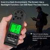 Digital Handheld Anemometer, Air Flow Gauge for Measuring Wind Speed,
