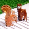 Unique Animal Claw Clip Cute Squirrel Shape Hair Clips Acetate