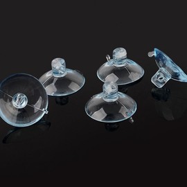 26mm Clear Rubber Suction Cups, 1000 Pieces, for Wall Mounting Fixed