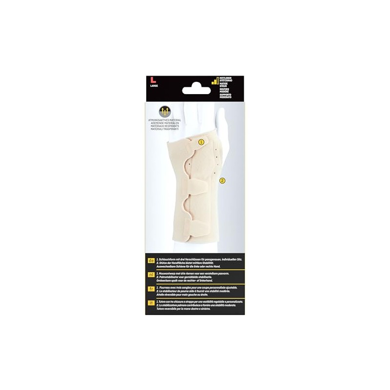 Futuro Classic FUT47854 Wrist Brace Can Be Worn On Either