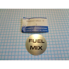 Echo Fuel Cap Decal #890147-1023 0