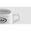 Bristot Porcelain Espresso Cups with Saucers | Dolomit Espresso Cup