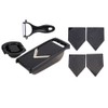Multifunction 5‑in‑1 Vegetable Potato Carrot Chopper Food Cutter Grater Kitchen