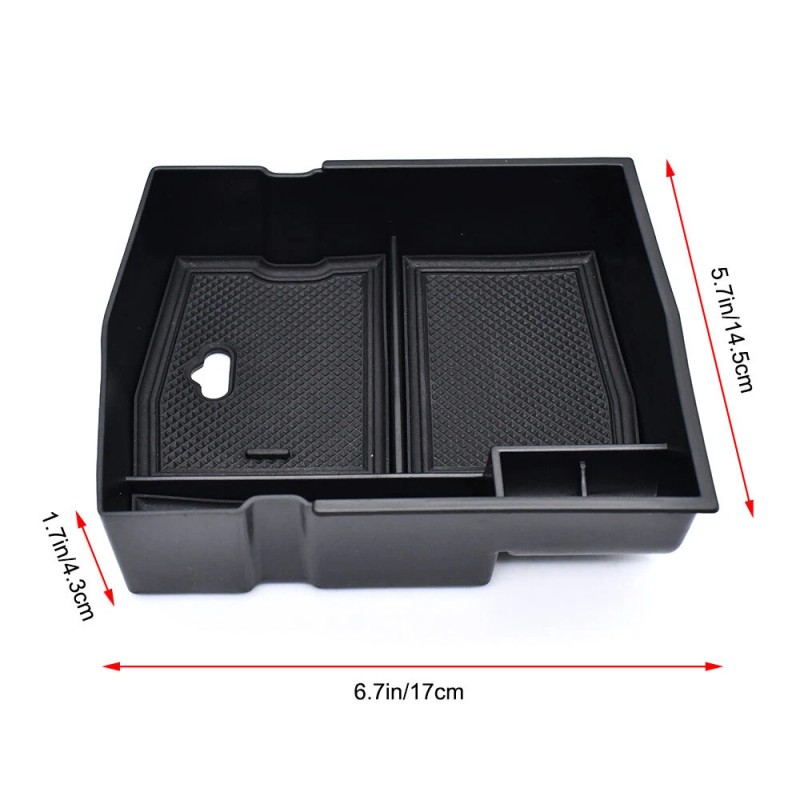 Unbranded For Subaru Forester 2019-2024 Center Console Armrest Storage Box