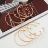 Gold Bangles Bracelet Set for Women Boho Stackable Bracelets Multi