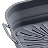 2PCS Fryer Silicone Liners 8in Square Odourless Thickened Foldable Fryer