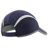 Connectyle Folding Mesh Sports Cap, Reflective, Striped, Breathable, Runner Cap,