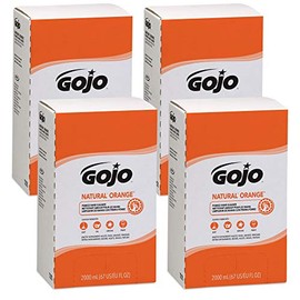 GOJO® NATURAL* ORANGE™ Pumice Hand Cleaner 2000 mL Refill for GOJO® PRO™ TDX™ Dispenser