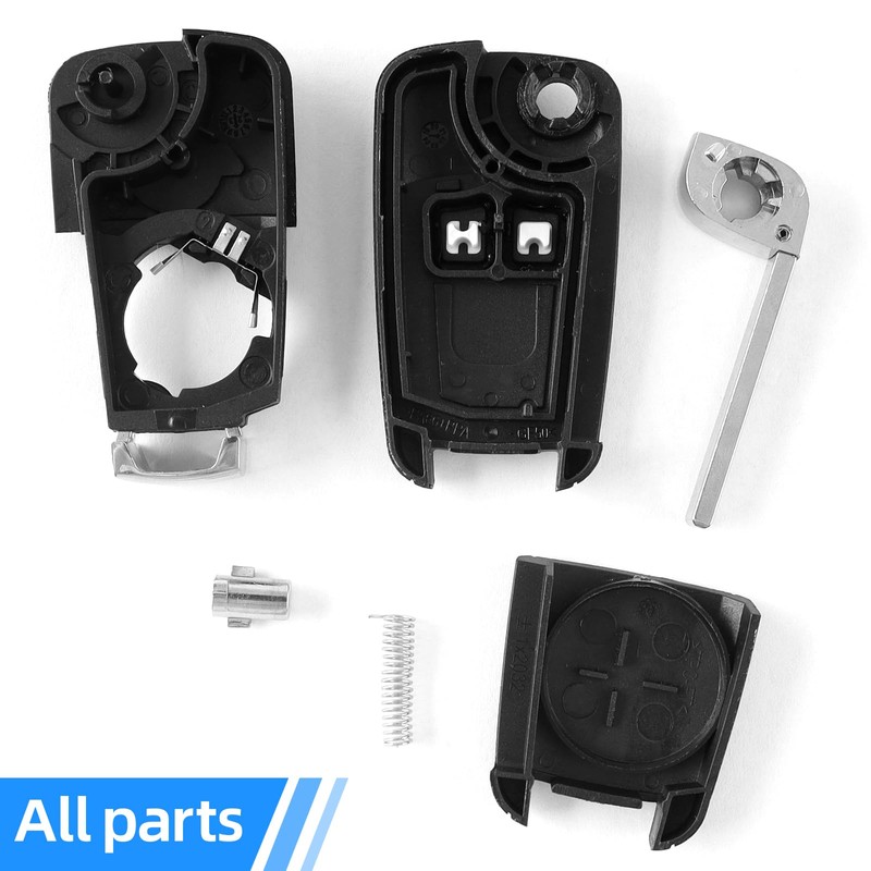 PAYFULLY Opel Astra J Key Shell 2 Button Car Key