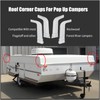 AQBB Replacement RV Roof Corner Caps for Pop Up Campers,Compatible
