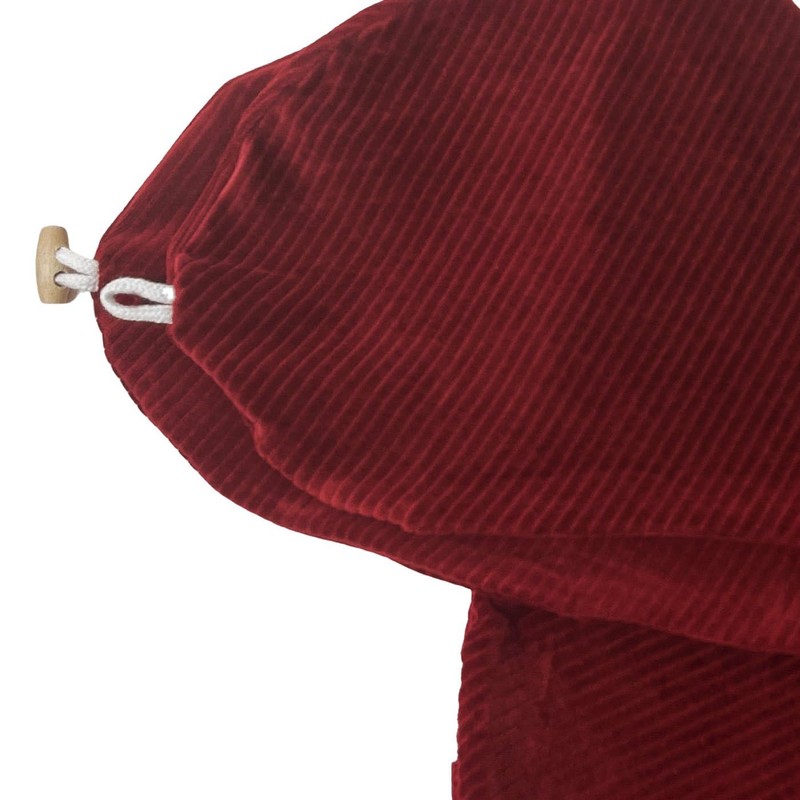HOBEA-Germany Cover for Breastfeeding Pillow, 190 cm Designs, Rust Red