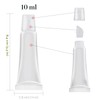 30pcs - 10ml Mini Clear Refillable Empty Tubes Lip Gloss