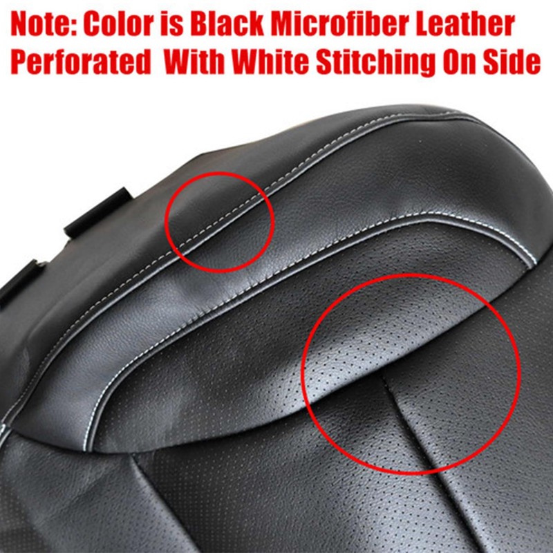 GXARTS Driver or Passenger Side Bottom Replacement Leather Seat Cover