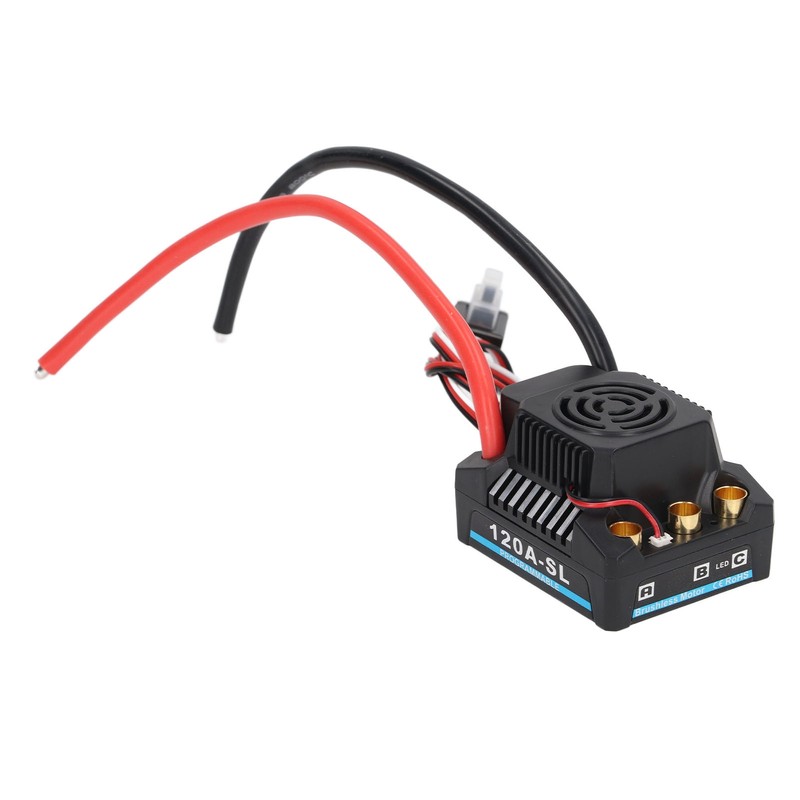 120A Brushless ESC Professional Programmable Waterproof Electric Speed Controller for