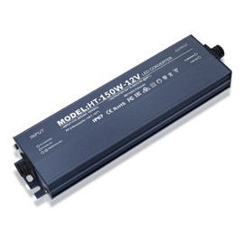 LED Transformer 12 V 12.5 A, IP67 Waterproof LED Transformer 12 V 150 W, Transformer 230 V to 12 V, LED Power Supply 12 V, LED Transformer 12 V 150 W, No LED Flicker, No Noise, LED Driver 12 V for