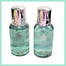 Molton Brown 2 x Molton Brown Coastal Cypress & Sea Fennel Bath & Shower Gel 1 Fl.oz. Travel