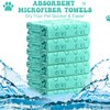 8 Pcs Dog Drying Towels Bulk 55'' x 28'' Pet