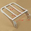 TCT-MT Motorcycle Chrome Sissy Bar Backrest Luggage Rack Rear Carrier