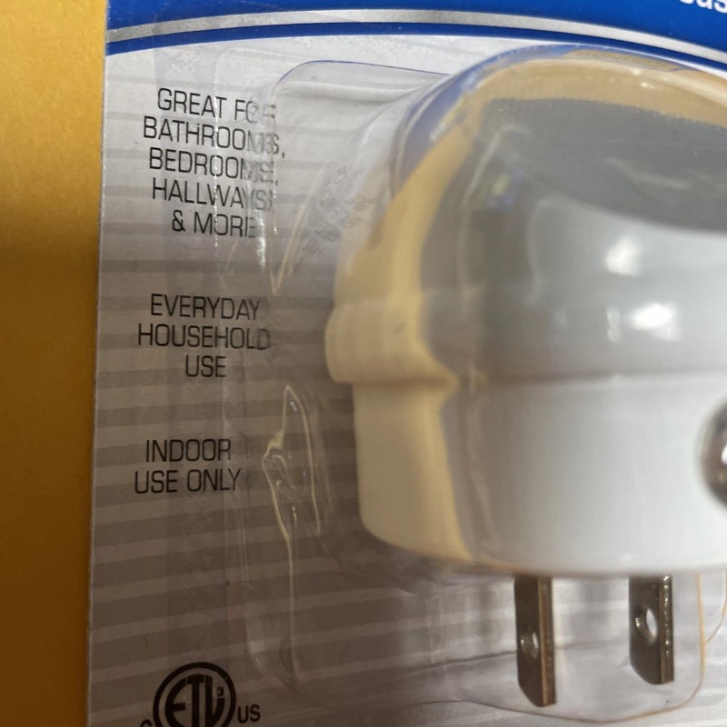 Sunbeam White Automatic LED Night Light -Sensor - Standard USA