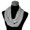 Niklarson PaTV22 Loop Scarf Plain Colour Round Scarf 160 x