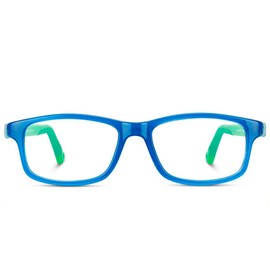 NANOVISTA Unisex Children's Sunglasses, Azul Cristal/Verde