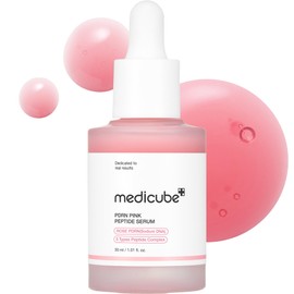 medicube Sérum De Péptidos Rosas Pdrn, Sérum Iluminador Rosa, Péptidos, Niacinamida, Hidratante, Humectante Y Reafirmante, Tono De Piel Desigual,...  
