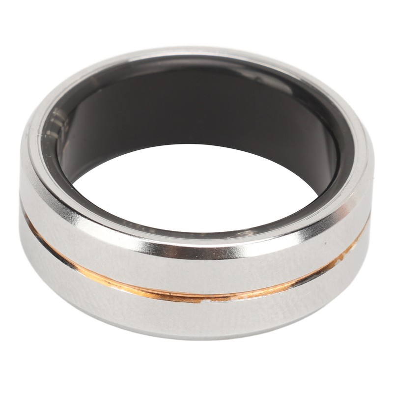 Smart Ring Silver Waterproof Remote Control Shooting Smart Health Tracker