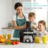 AZEUS Centrifugal Juicer Machines, Juice Extractor with Germany-Made 163 Chopping