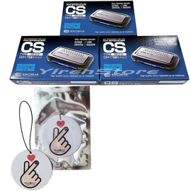 CSX3 CS-X3 Squash Air Spencer Freshener 3 Refills (C-10) Eikosha Japan Car Freshener and YirehStore Car Hanging Freshener, Finger Heart