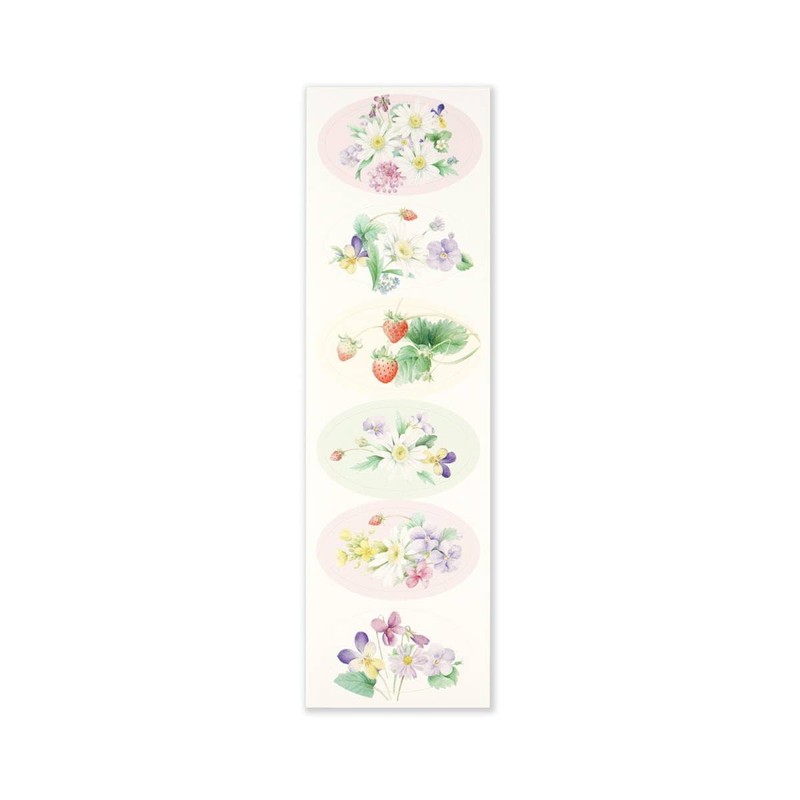 LST-239 (27) Strawberry Letter Set with Stickers, 12 Posts, 6