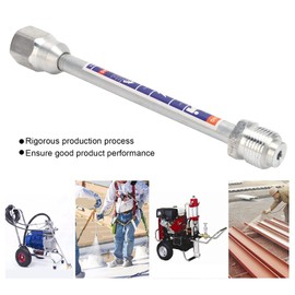 Sprayer Extension Rods, Aluminum Alloy Material, Universal Pole Airless Paint Spray Tip Tool, Extension Rods with Adjustable Atomization Distance, Good Strength, Light Weight