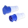 16A 240V Site Trailing Plug & 16 Amp Socket 230V