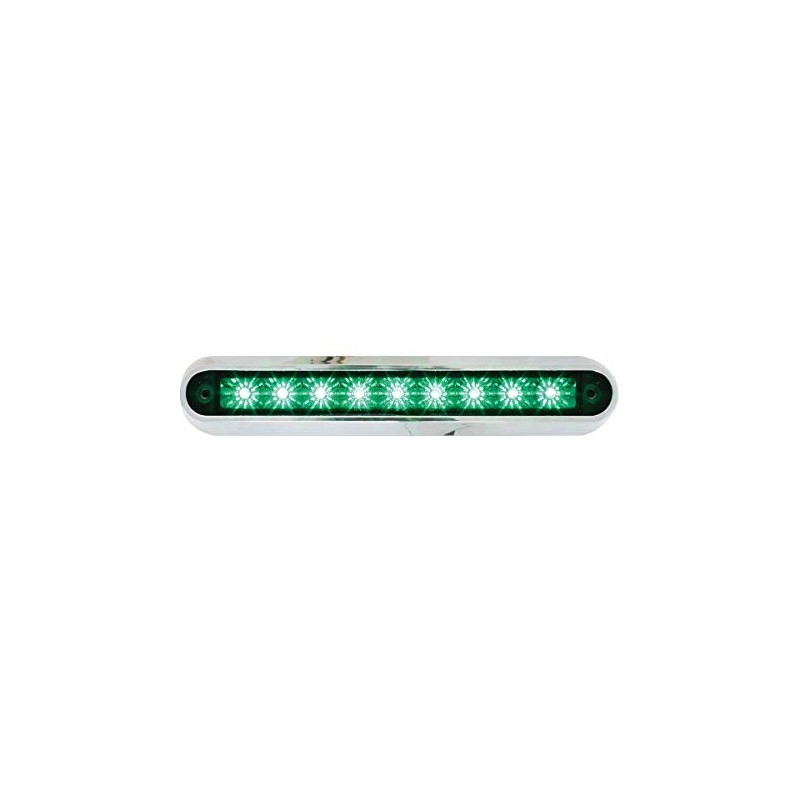 GG Grand General 76096 Green/Green Light Bar (6.5" 9 LED