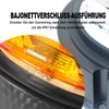Agrieyes Interchangeable Lenses Rotating Beacon 12 V Warning Light Car