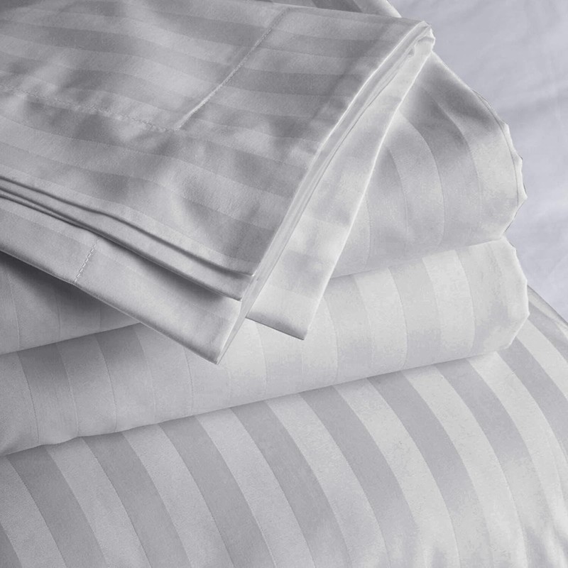 Imperial Rooms Duvet Cover Sets – Stripes Satin Quilt Cover