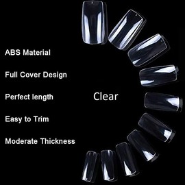 Fake Nails Oval Nails False Round Nails Full Cover Artificial Press On Nails Natural 100pcs 10 Sizes With Box