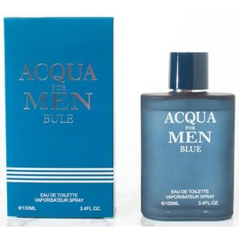 ACQUA MAN BLUE EAU DE TOILETTE FOR MEN 3.4 FL. OZ Aromatic fragrance for men.