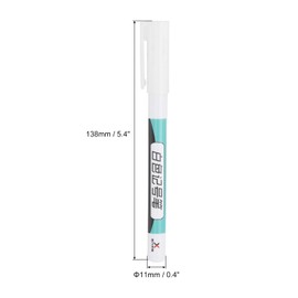 PATIKIL Permanent Marker Pens, 8 Pack White Ink Waterproof Pen Markers Oil Based Paint Medium Point Tip for Writing Doodling Marking