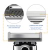 Men's Razor 6-Blade + TOP Trimmer, 1 Handle + 2