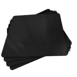 RESILIA Furniture Protector Pet Deterrent Tiles - Pet-Free Training Mat, for Cats, Dogs, Rabbits, Indoor and Outdoor Use, Black, 21 Inches x 19 Inches, 4 Pack